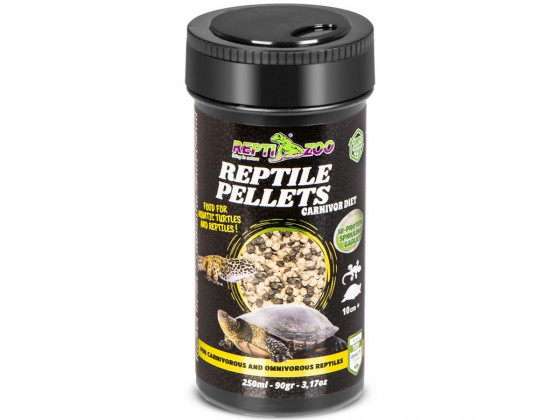 Корм і вітаміни для хижих рептилій Repti-Zoo Reptile Pellets 250мл