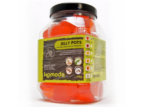 Корм полуничний в гелі Komodo Jelly Pot Strawberry Jar 