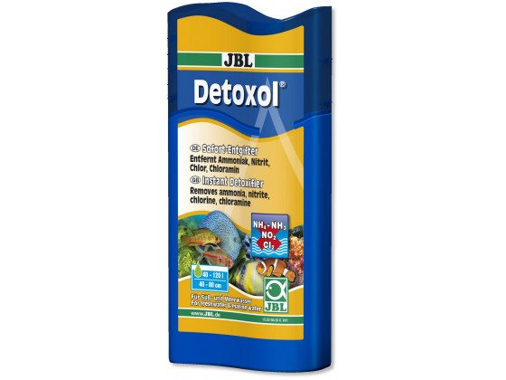 Препарат JBL Detoxol 100мл (зниження NH4, NO3, NO2 та CL2)