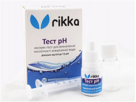 Тест Rikka рН 6.0-7.6 , 50 измерен.