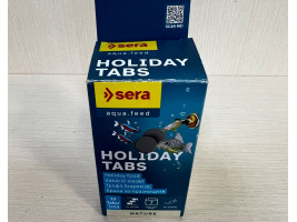 Корм sera holiday выходного деня 1 таблетка