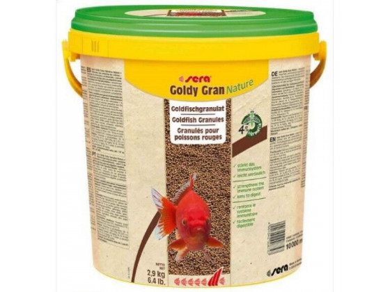 Корм для риб Sera goldy gran для золотих гранули 10 л (2,9 кг)