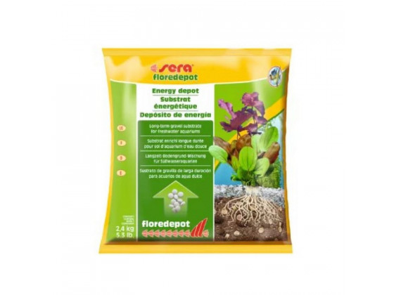 Субстрат Sera Floredepot под основной грунт для растений 2,4 кг (мешок)
