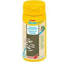 Корм sera Mikron Nature мiкротонкий корм для малькiв усiх iкромеч. Риб. 50 ml