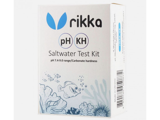 Тест набор для морской воды pH (7,4-9,0) и KH (титровальный)