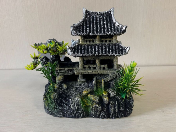 Декорация Башня 20*10*16 см