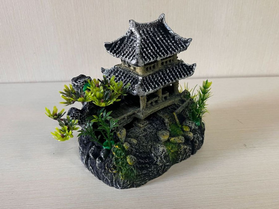 Декорация Башня 20*10*16 см