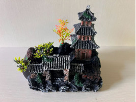 Декорация Башня внутреннего двора 17x12x17 см