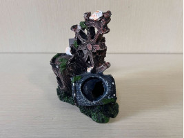 Декорація бочки зі штурвалом 11*6*13 см