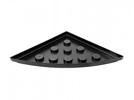 Поддон Природа под аквариум 57x57 см угловой