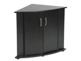 Подставка под аквариум Природа угловая с дверью черная 89x89x70 см