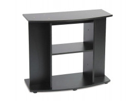 Подставка под аквариум Природа овальная без двери черная 80х35х70 см