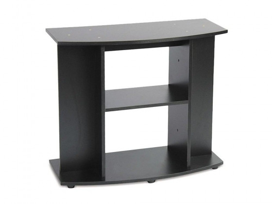 Подставка под аквариум Природа овальная без двери черная 80х35х70 см