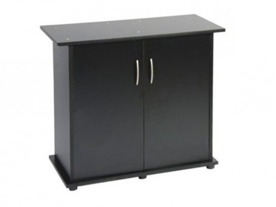 Подставка под аквариум Природа прямая 100 x 40 x 70 см чёрная с дверьми