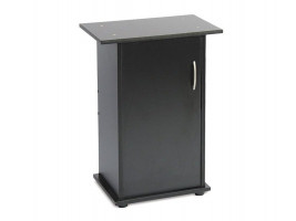 Подставка под аквариум Природа прямая с дверью черная 60х30х70 см