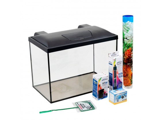Аквариумный набор Природа Скалярия Led прямой 50x30x36 см 54 л