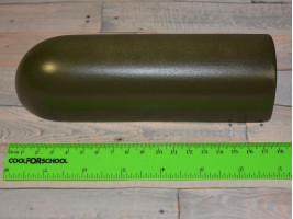 Трубка - грот керамическая окрашенная 18 см (тко-11 Украина)