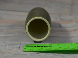 Трубка - дупло керамическая окрашенная 14 см (тко-12 Украина)
