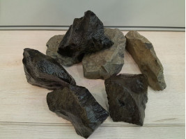 Камінь базальт 7 - 12 см асорті