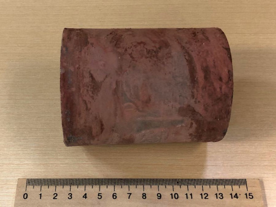 Трубка для рыбок керамика D70 мм