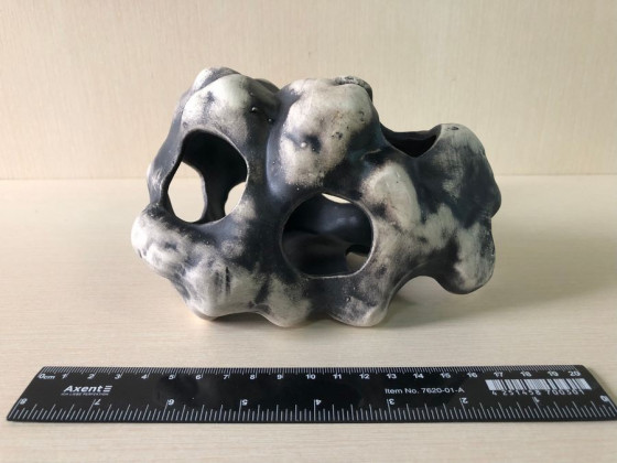 Декорация с отверстиями черная большая (Украина)