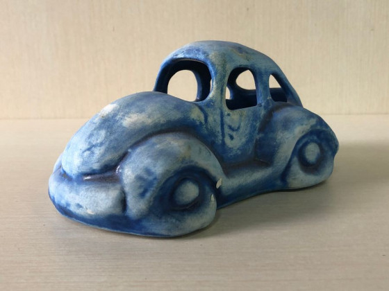 Декорация машинка синяя 16*10*8 см. (Украина)