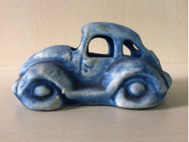 Декорация машинка синяя 16*10*8 см. (Украина)