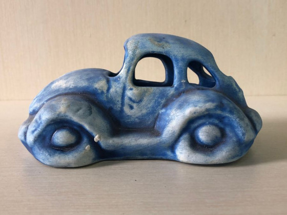 Декорация машинка синяя 16*10*8 см. (Украина)