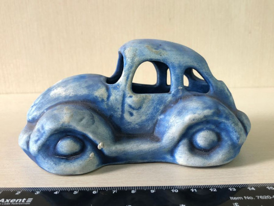 Декорация машинка синяя 16*10*8 см. (Украина)