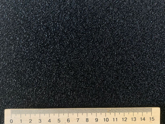 Губка фильтрующая мат 30x30x4см черная среднепористая