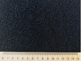 Губка фильтрующая мат 39x28x3см черная среднепористая