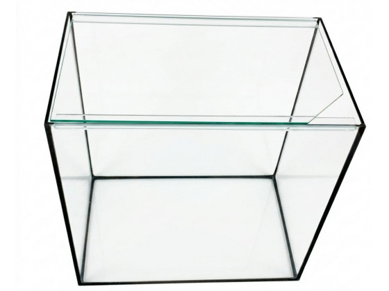 Аквариум прямоугольный 40л 40х25х40 стекло 4мм с покровным стеклом (Украина)
