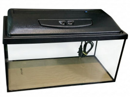 Аквариум прямоугольный 54л 60х30х30см стекло 4мм (Украина)