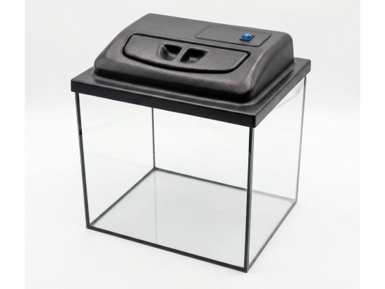 Комплект прямоугольный Аквариум 18л 30х20х30см стекло 4мм + Крышка (Украина)