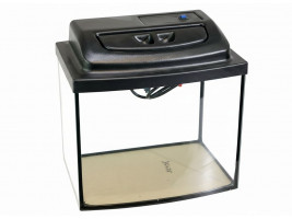 Комплект овальный Аквариум 14л 30х20х25см стекло 4мм + Крышка (Украина)