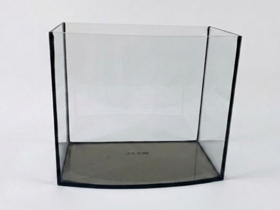 Аквариум овальный 33л 40х25х35см стекло 4мм (Украина)