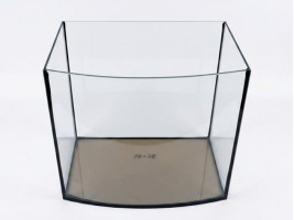 Аквариум овальный 33л 40х25х35см стекло 4мм (Украина)