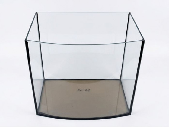 Аквариум овальный 33л 40х25х35см стекло 4мм (Украина)