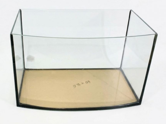 Аквариум овальный 23л 40х25х25см стекло 4мм (Украина)