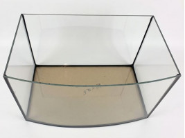 Аквариум овальный 23л 40х25х25см стекло 4мм (Украина)