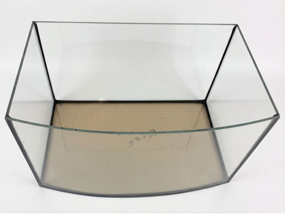 Аквариум овальный 23л 40х25х25см стекло 4мм (Украина)