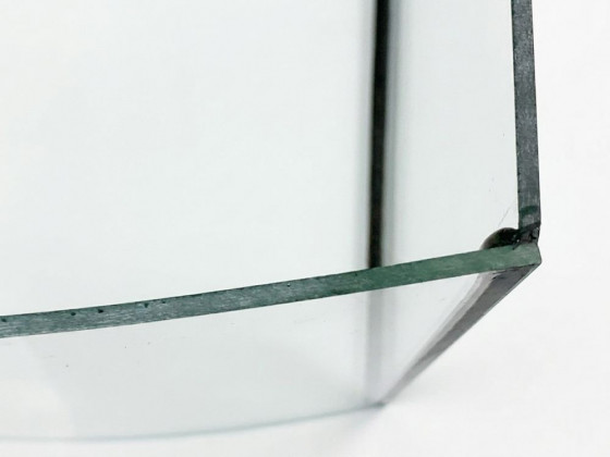 Аквариум овальный 23л 40х25х25см стекло 4мм (Украина)