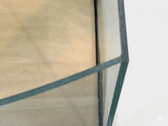 Аквариум овальный 41л 50х30х30см стекло 4мм (Украина)