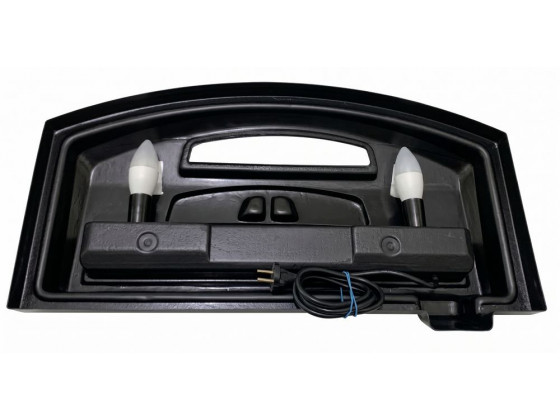 Крышка для аквариума овального 60х30см LED 2х4w (66766 Украина)