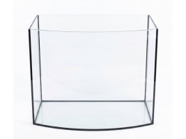 Аквариум овальный 80л 60х30х50см стекло 5мм (Украина)