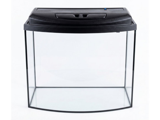 Аквариум овальный 80л 60х30х50см стекло 5мм (Украина)