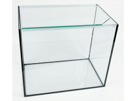 Аквариум прямоугольный 35л 40х25х35см стекло 4мм с покровным стеклом (Украина)