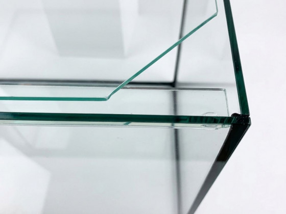 Аквариум прямоугольный 35л 40х25х35см стекло 4мм с покровным стеклом (Украина)