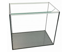 Аквариум прямоугольный 35л 40х25х35см стекло 4мм с покровным стеклом (Украина)