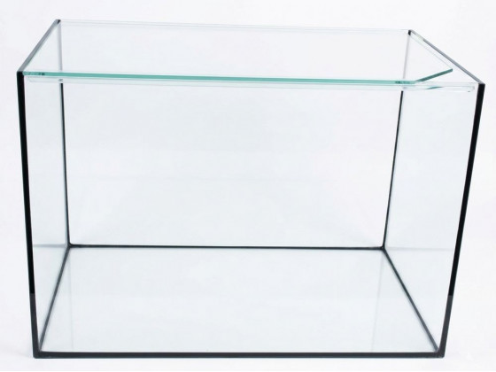 Аквариум прямоугольный 52л 50х30х35см стекло 4мм с покровным стеклом (Украина)